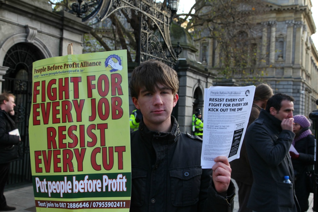 Ireland financial crisis 17, Dublin